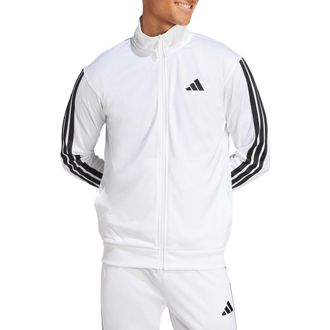 adidas 3-Stripe Training Track Jacket in White at Nordstrom Rack, Size Xx-Large