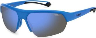 Polaroid Sunglasses, unisex, Blue, 65 MM, PLD 7048/S Sunglasses
