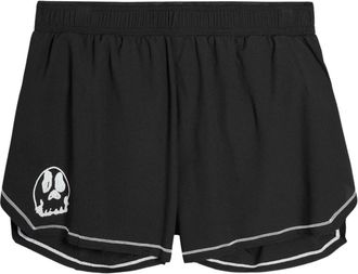 Yohji Yamamoto Chito Graphic Running Shorts - Heren - Hardloop korte broeken - Zwart - L - Fitness