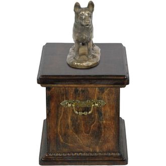 OEM Pastor Alem&aacute;n, Alsaciano - Urna Para Cenizas De Perro, Urna Con Estatuilla, Urna Elegante En Estilo Cl&aacute;sico De Art-dog