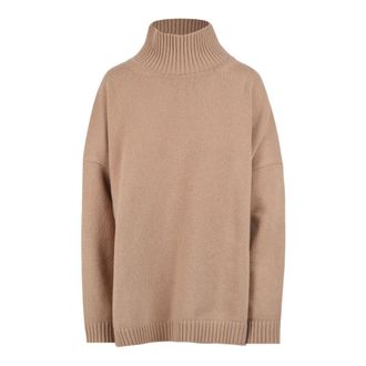 Max Mara Turtlenecks, female, Brown, L, Maglia dolcevita in lana