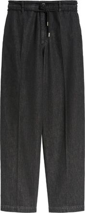 Max Mara drawstring trousers - Nero