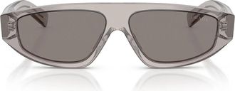 Prada Sunglasses Prc02 S 10 J80 Q Transparent Grey/Dark Grey Men