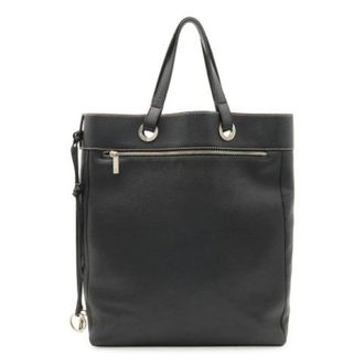 Loewe Pre-owned Tote Bag - Dames - Pre-owned - Zwart - Maat: ONE Size Leer