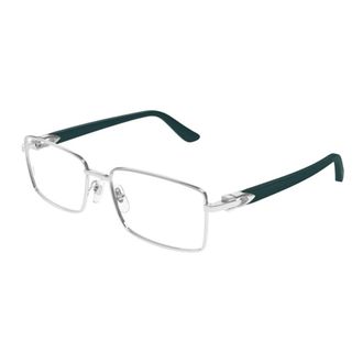 Cartier Square Eyeglasses - male - Cartier - Glasses - Gray - 53 MM - Accessories