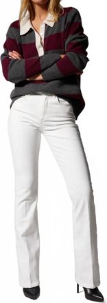 SPRWMN Micro Flare Denim Jean In White