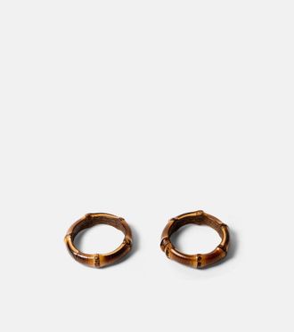 Gucci Set di 2 portatovaglioli Bamboo
