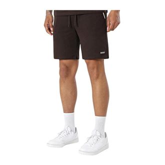 HUGO BOSS Heren, Korte broeken, Bruin, Maat: M Katoen