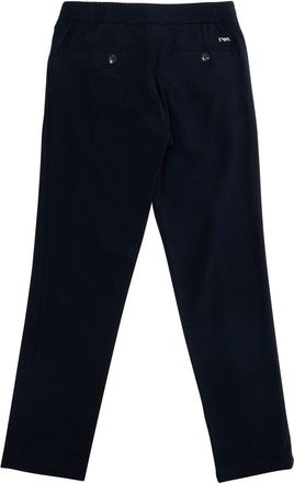 Emporio Armani Boys Trousers Blue Viscose Blend