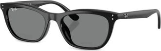 Ray-Ban Rechthoekige zonnebril - unisex - Zonnebrillen - Zwart - 54 MM - Accessoires