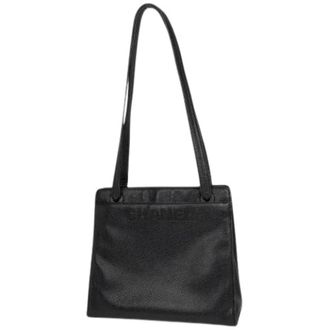 Chanel Pre-owned Shoulder Bags, female, Black, Size: ONE SIZE Pre-owned Tote bag