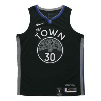 Nike NBA City limited Jersey SW Fan Edition 2019-2020 Season Golden State Warriors Curry 30 Black AV4638-014