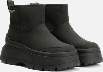 Buffalo Womens Buffalo Olympia Pull On LO Warm Womens Black Boots - Size: UK 7 / eu 41 / us 10