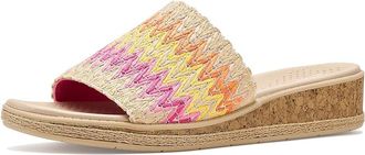 Life Stride Breezy Slide Sandals Womens Sandals Pink : 8.5 W (C), Textile