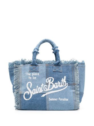 MC2 Saint Barth Borsa tote con stampa Colette - Blu