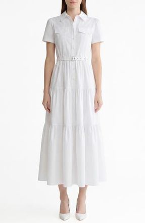 By Design Hailey Western Maxi Shirtdress in White at Nordstrom Rack, Size X-Small
