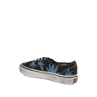 Vans Floral-Print Canvas Sneaker - Black