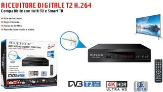 Trade Shop Trade Shop - Decoder Ricevitore Digitale Terrestre Dvb-t Scart Usb Epg Pvr Mpeg Hdmi Dg-t001