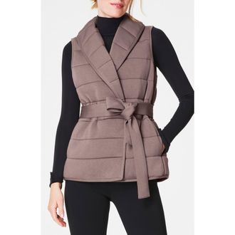 Spanx Puffssentials Vest in Smoke at Nordstrom Rack, Size 1 X