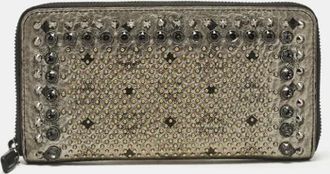MCM Pre-owned Kaarthouder - Dames - Vintage Accessoires - Grijs - ONE Size - Leer - Vintage