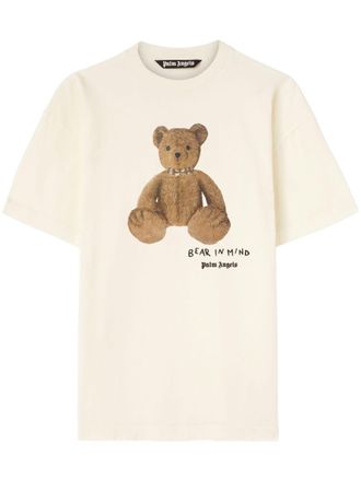Palm Angels T-shirt Bear In Mind - Toni neutri