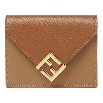 Fendi (WMNS) Fendi SS26 FF Diamonds Wallet Brown 8M0480ALV4F1URW