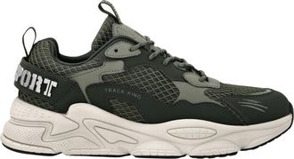 Plein Sport Track-King Core Gen. X.05 Runner Sneaker - unisex - Hardloopschoenen - Groen - 44 EU - Polyester - Fitness
