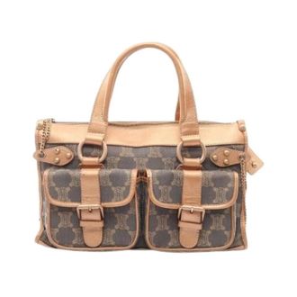 Celine Pre-owned Handbags, female, Brown, Size: ONE SIZE Pre-owned Vintage Canvas Handbag