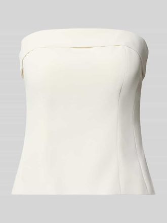 Jake*s Bandeau-Top mit Umschlag in Ecru, Gr&ouml;&szlig;e 32