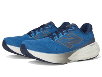 New Balance Mens Fresh Foam X 880 V15 Running Shoe, Sea Stone/Nb Navy/Marmalade, 10 UK