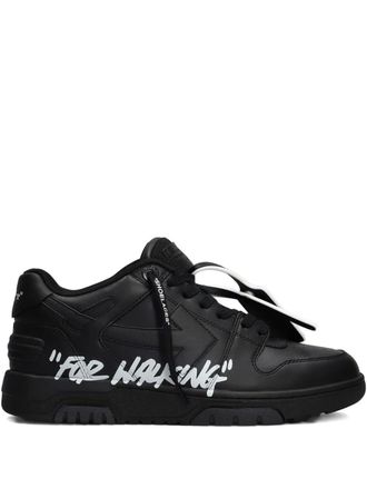Off-white Sneakers con stampa - Nero
