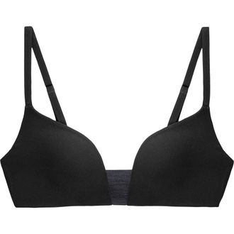 Triumph Flex Smart Wireless Padded Bra in Black at Nordstrom, Size X-Small
