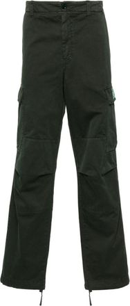Dolce & Gabbana Green Logo Cargo Pants