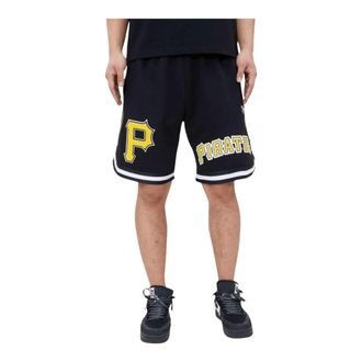Pro Standard Pro Standard Pittsburgh Pirates Pro Team Jogger Shorts in Black Men