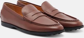 Tod's Gommino leather penny loafers
