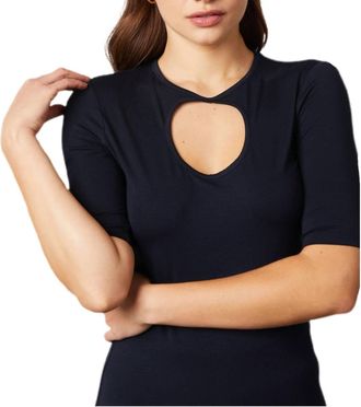 Bailey 44 Marta Jersey Top In Navy