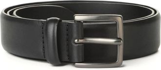 Orciani Monaco Riem - Heren - Riemen - Zwart - 110 CM - Leer - Accessoires