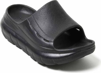 Dearfoams Womens Powell ReGrind EVA Pillow Slide Sandal