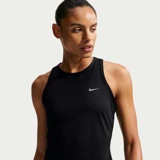 Nike Womens Tempo Dri-FIT Running Tank Top in Black | HV8910-010