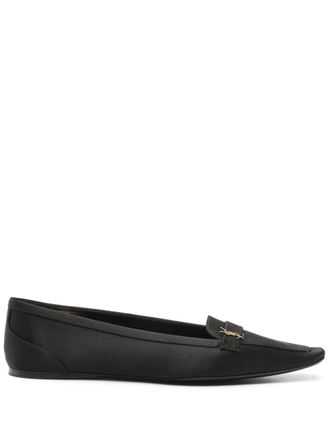 Saint Laurent Poppy ballet flats - Black