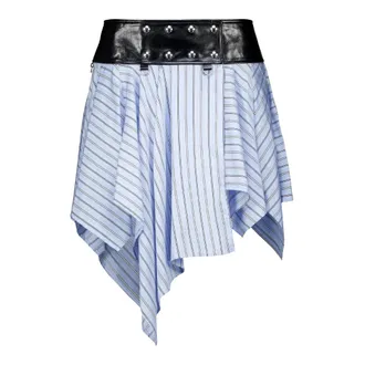 Iro Iro, Dames, Rokken, Blauw, Maat: S Nylon