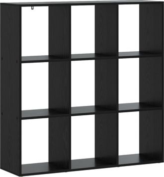 vidaXL Librer&iacute;a 102 X 29 X 103,5 Cm Madera De Ingenier&iacute;a Roble Negro Vidaxl