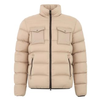 Herno Heren, Jassen, Beige, Maat: L Polyamide
