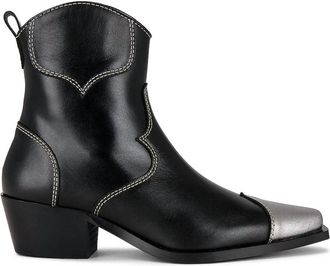 Alohas Womens Buffalo Boot In Silver