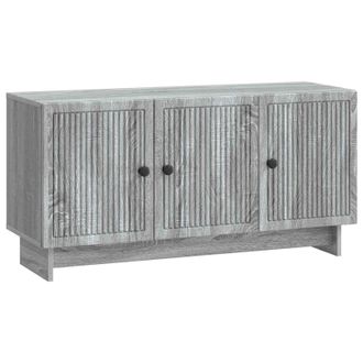 vidaXL Mueble De Tv Gris Sonoma 99 X 34,5 X 50 Cm Madera De Ingenier&iacute;a Vidaxl