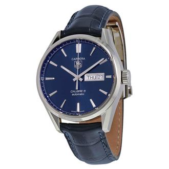 Tag Heuer Carrera Automatic Blue Dial Mens Watch WAR201E.FC6292