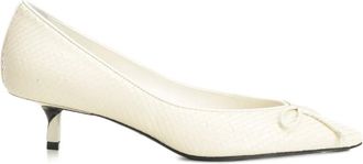 Jacquemus 45 mm Tourni pumps - Beige