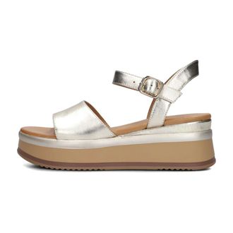 Inuovo Inuovo, Schoenen, Dames, Geel, 40 EU, Leer, Dames Sandalen A98007