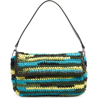 Staud Timmy Beaded Shoulder Bag in Happy Sack at Nordstrom