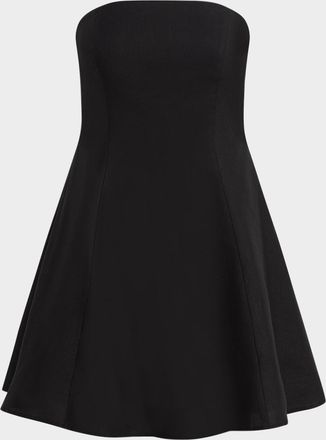 Favorite Daughter The Favorite Mini Linen Dress